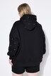 Hoodie, Oversize Shape, Kapuze, Zierperlen
