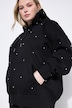 Hoodie, Oversize Shape, Kapuze, Zierperlen