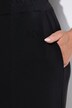 Sweathose, weites, gerades Bein, Biesen, Elastikbund