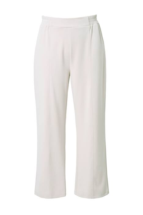 Teplákové kalhoty, široké, rovné nohavice, plisování, elastický pas