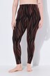 Legging-collant motif animal, matière brillante