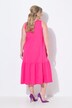 Midi dress, A-line, cupromix jersey, hem flounce
