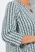 Shirt, grafische print, A-lijn, ronde hals, 3/4-mouw