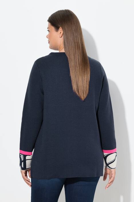 Strikkegenser, turtleneck, lange ermer