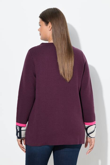 Strikkegenser, turtleneck, lange ermer