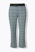 Jersey broek Sienna, grafische print, slim, elastische tailleband
