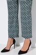 Jersey broek Sienna, grafische print, slim, elastische tailleband