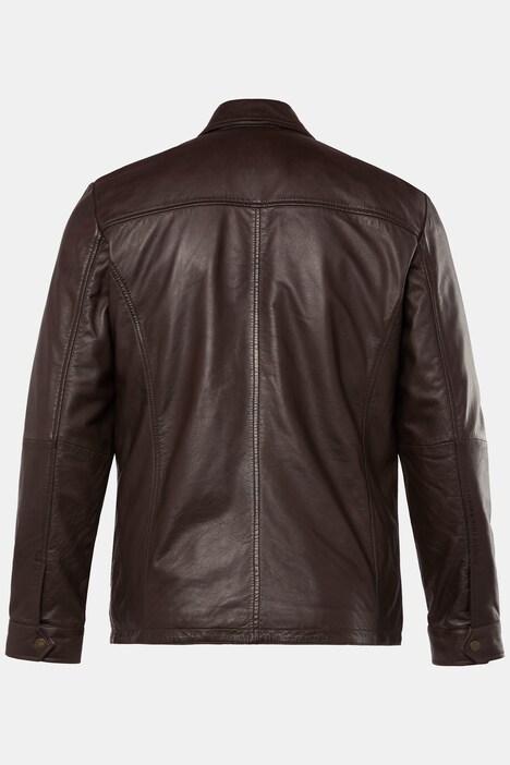 Veste Boston Park en cuir nappa d'agneau, poches plaquées - jusqu'au 82/84