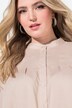 Blusa con pieghe sulle spalle e maniche lunghe
