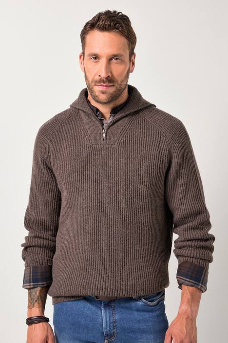 JP1880 Stricktroyer, Zippkragen, bis 7 XL