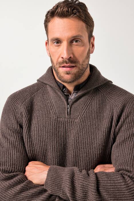 JP1880 Stricktroyer, Zippkragen, bis 7 XL