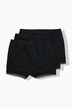 Slips, 3-pack, kanten lint