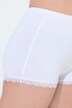 Pantaloncini anti-sfregamento in confezione da tre con orlo di pizzo