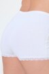 Pantaloncini anti-sfregamento in confezione da tre con orlo di pizzo