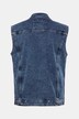 Men+ denim bodywarmer, knoopsluiting, tot 8XL