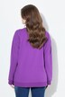 Sweat-shirt oversize avec message, col rond et manches longues