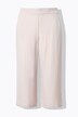 Culotte, pernera ancha, mezcla de lino