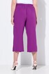 Jupe-culotte en lin mélangé, jambe large