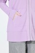 Decorative Seam Zip-Up Hoodie