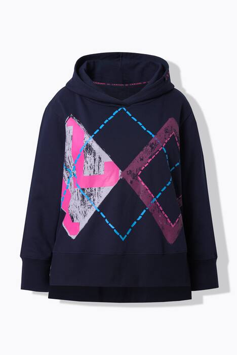 Sweatshirt, lange ermer, hette
