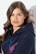 Sweatshirt med lange ærmer og hætte