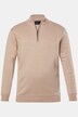 Pull camionneur JP 1880, col zippé, maille fine et texturée CashmereTouch - jusqu'au 7 XL