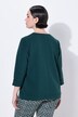 Shirt, struktur, rund halsudskæring, 3/4-ærme