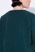 Shirt, struktur, rund halsudskæring, 3/4-ærme