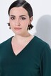 Shirt, struktur, rund halsudskæring, 3/4-ærme