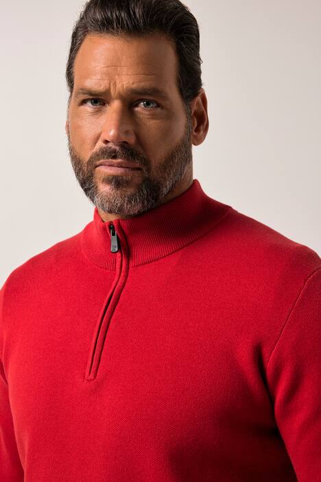 Pull camionneur JP 1880, finition FLEXNAMIC®. Col zippé – jusqu'au 7 