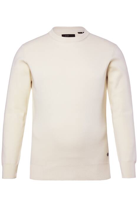 Svetr JP1880, elastický úplet, kulatý výstřih, do 7XL
