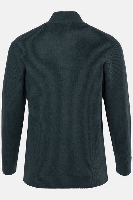Pull camionneur en maille JP 1880, col zippé - jusqu'au 7 XL