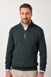 Pull camionneur en maille JP 1880, col zippé - jusqu'au 7 XL