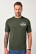 JP1880 T-Shirt, Halbarm, Brustprint, bis 8 XL