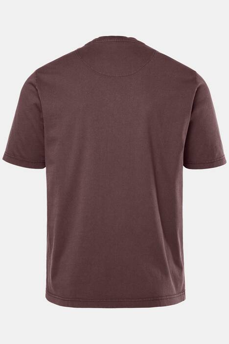T-shirt JP1880 dal look vintage con applicazioni e mezze maniche, disponibile fino alla tg. 8XL