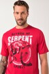 JP1880 T-Shirt, Halbarm, Brustprint, bis 8 XL