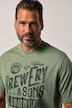 JP1880 T-Shirt, Halbarm, Brustprint, bis 8 XL
