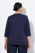Camisa, escote decorado, Classic, manga 3/4