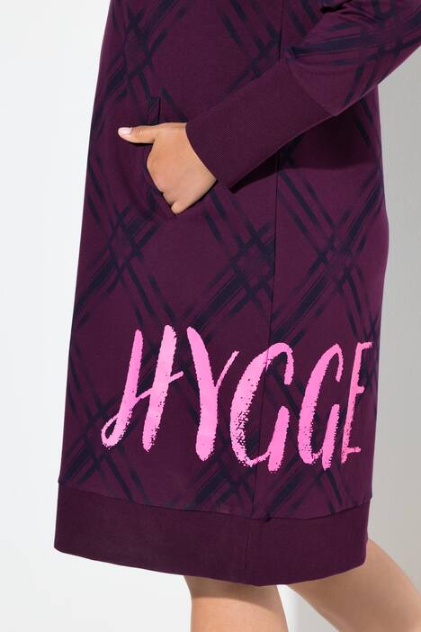 Collegemekko, huppu, pitkät hihat