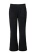 Žakárové žerzejové kalhoty, Bootcut, komfortní pas