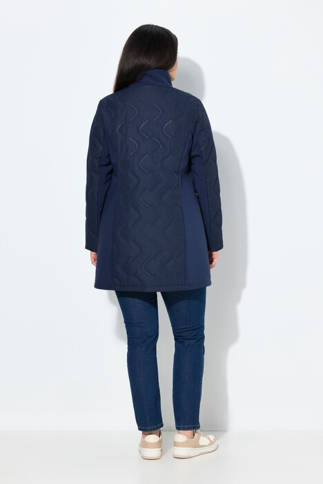 HYPRAR jas met laserstiksel, softshell inzetten, capuchon