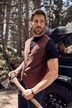 JP1880 Tweed-Weste, Woll-Qualität, Strickrücken, bis 7 XL
