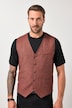 JP1880 Tweed waistcoat, wool quality, knitted back, up to 7 XL