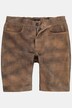JP1880 leren bermuda, traditioneel kostuum, runderleer, Regular-Fit, tot maat 72