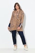 Sweat-shirt long, capuche et manches longues