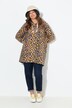 Sweat-shirt long, capuche et manches longues