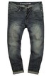 Džíny FLEXNAMIC®, kolekce Denim, břišní střih, vintage vzhled, rovný střih, 5 kapes, do velikosti 36/72, prodloužená velikosti do 134