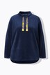 Corduroy Look Sweatshirt