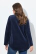 Corduroy Look Sweatshirt