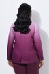 Blazer, gradient farge, reverskrage, helfôret